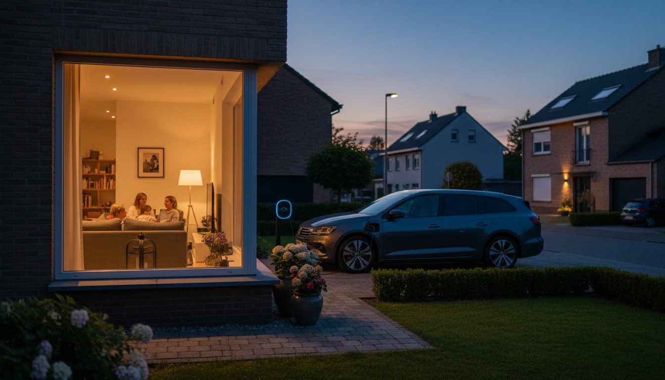 Wooncomfort met laadpaal - sfeerbeeld